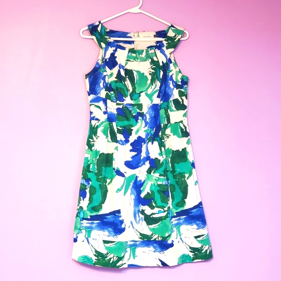 Calvin Klein Floral Dress - Picture 1 of 14